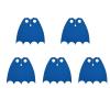 BASEPLATES Building Block Figure Accessory Blue Cape (cape079-0) view 1