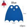 BASEPLATES Building Block Figure Accessory Blue Cape (cape079-0) view 2