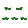 BASEPLATES Building Block Figure Accessory Green Cape (cape228-0) view 1