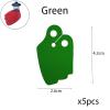 BASEPLATES Building Block Figure Accessory Green Cape (cape214-0) view 2