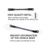 Eacam Perfectly fit for Axial SCX10 II 90046 90047, Reduce the Power of Bumps to Tires, Made of Quality Metal, Improve the Performance,1 for rc car,1 with Plastic Rod Ends 10pcs M view 2