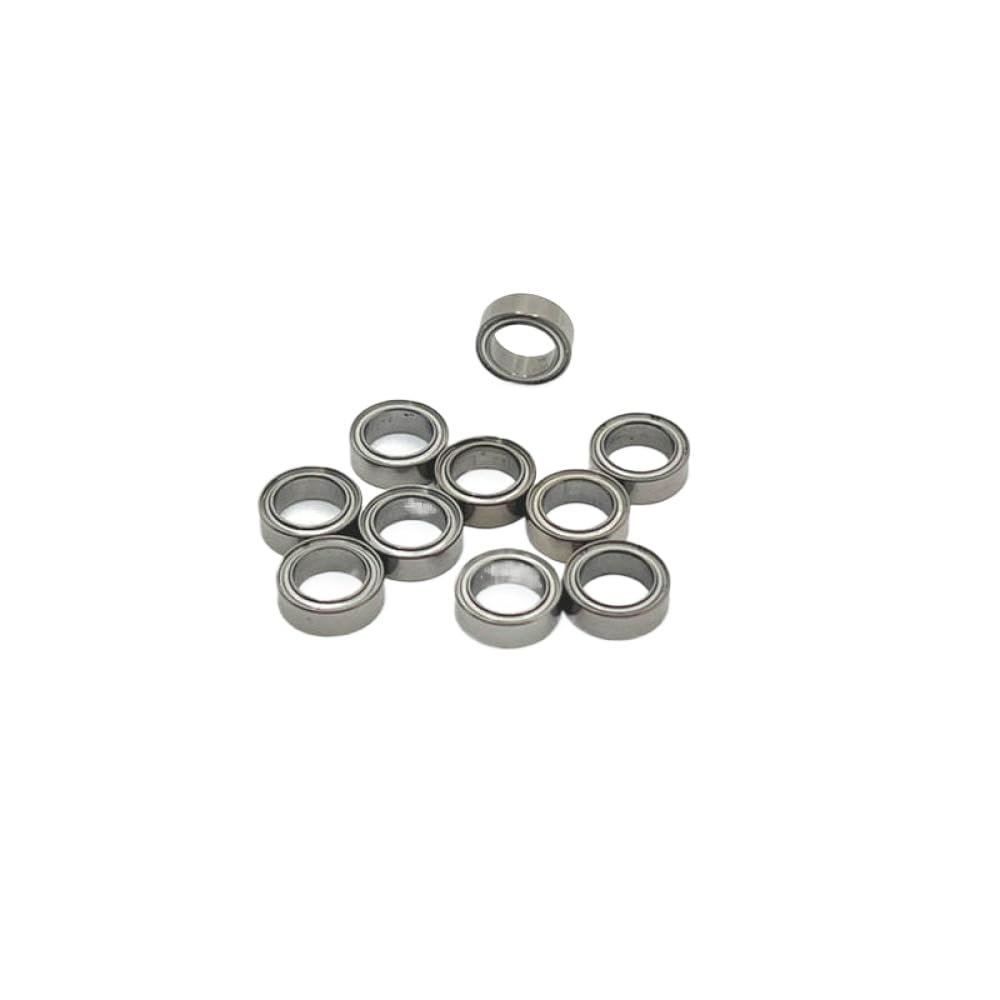 10pcs Bearing 1/16 Compatible with RC Car Upgrade Parts Accessories 16101 16102 16103 14301 14302 14209 14210 16207 16208 16209 16210
