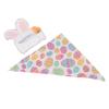 ALIESTFDNO Easter Bunny Goose Outfit, Cute Stylish 23 Inch Porch Goose Clothes with Plush Bunny Hat and Easter Egg Pattern, for Garden Lawn Decoration view 3