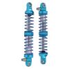 2Pcs Negative Pressure Oil Shock Absorbers, RC Car Damper with Adjustable Rebound and Hydraulic Damping System, Aluminum Alloy Metal Shock Absorber for Axial SCX10 RR10 TRX6 RGT (96mm) view 4