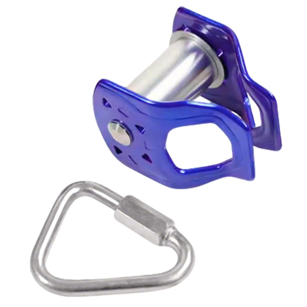 Zip Line Pulley Trolley Quick Setup Heavy Duty Slider