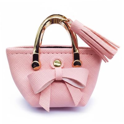 Miniature Purse for Dolls, Bow Handbag Fashion Accessory for 12 Inch Dolls, Play Purse for Little Girls..