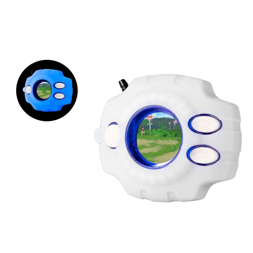 Glow in Dark Protective Silicone Sleeve for Digivice 25th Anniversary Color Evolution Soft Skin-Friendly Anti-Scratch Shockproof Drop-Resistant Wear-Proof Cover Case Accessories (Night Glow Blue)