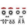 RC Car Toys For KM Raytheon C3 E8414 E8415 1/7 1 Set Disc Brake Caliper For Rally Car RC Upgrade Accessories(Red black) view 1