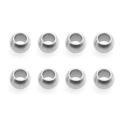 Compatible with Tamiya for BBX BB-01 TC01 TD4 TA08 Pro 1/10 Remote Control Cars Upgrade Parts 8pcs Metal Suspension Ball RC Car Accessories
