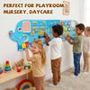 UREDISO Large Elephant Activity Wall Montessori Busy Board view 4