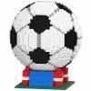 APENGBAOL Micro Mini Soccer Ball Building Set 9871 Pieces, 3D Football Model Kit for Adults, Large Sphere Construction Blocks, Creative Display Toy Gift for Soccer Fans, Home Office Decor view 1