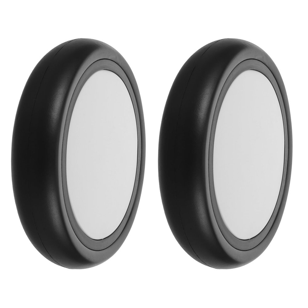Alasum Stroller Rear Wheel Replacement Parts Rubber Pushchair Caster Wheels for Pram Stroller Repair Accessories Set of 2