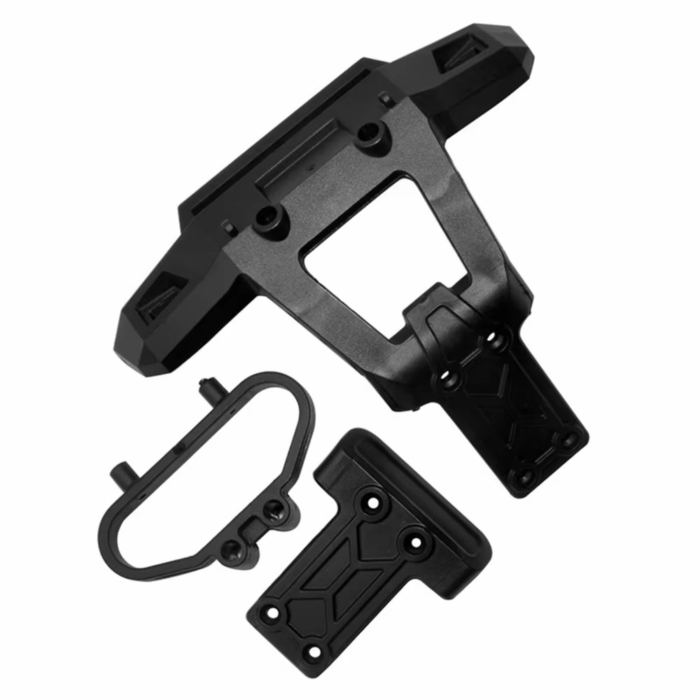 RC car Components Compatible with HBX for HAIBOXING 901 901A 903 903A 1/12 RC Car Upgrade Parts Accessories Front and Rear Bumper 90102