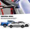 Car Rear Spoiler Wing for Honda Inspire IV VI UC1 CP3 CV4/CV6 2003-2012 2019-2025 2026 1.5m/4.9ft Auto Lip Tail Wing ABS Rear Trunk Spoiler Tail Wing Lip,Black-4.5cm view 4