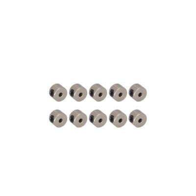 10PCS Metal Wheel Lock Collar Shaft Axle Bushing Landing Gear Stopper 1.6/2.1/2.6/3.1/4.1/5.1/6.1/8.1mm(10PCS 1.55mm)