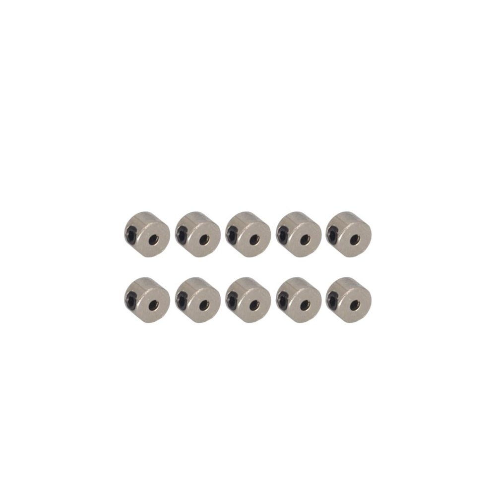 10PCS Metal Wheel Lock Collar Shaft Axle Bushing Landing Gear Stopper 1.6/2.1/2.6/3.1/4.1/5.1/6.1/8.1mm(10PCS 1.55mm)