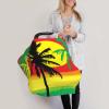 Rasta Palm Tree Baby Car Seat, Rain Shelter, Multifunctional Nursing Cover for Newborns, Mother Care, Breastfeeding view 4