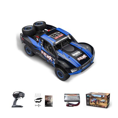 HyperAxis RC Drift Car 4WD 1/12 High Speed Remote Control Car with Gyro LED Lights, Off Road Racing Truck RD12, Full Proportional RC Car for Adults Outdoor Driving, Easy Fun Drift VehicleBlue