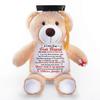 A Little Hug from Heaven on Your Graduation Day, Personalized Memorial Graduation Teddy Bear, Heaven Message Graduation Teddy Bear from Grandma Grandpa, Sympathy Graduation Gifts for Loss of Loved One view 2