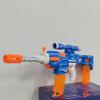 Automatic Soft Dart Blaster with Tactical Vest, 150 Darts, Scope, Dual Fire Modes | Rechargeable Electric Blaster for Kids 8-12, Birthday Gifts, Mecha-Force Blue view 4