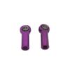COMODO RC Tie Rod Ball Buckle 18mm Metal Upgrade with Reverse & Positive Thread for 1/10 Scale Steering Linkage 2PCS(Purple) view 1