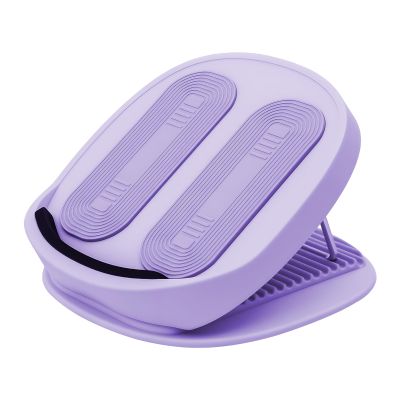 HAIZAIGUOGUO Calf stretcher slant board, 15-Level Adjustable Slant Board for Plantar Fasciitis, Shin Splints & Achilles Tendonitis, Lightweight Ankle Stretch Board for Home Gym or Travel (Purple)
