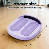 HAIZAIGUOGUO Calf stretcher slant board, 15-Level Adjustable Slant Board for Plantar Fasciitis, Shin Splints & Achilles Tendonitis, Lightweight Ankle Stretch Board for Home Gym or Travel (Purple) view 2