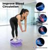 HAIZAIGUOGUO Calf stretcher slant board, 15-Level Adjustable Slant Board for Plantar Fasciitis, Shin Splints & Achilles Tendonitis, Lightweight Ankle Stretch Board for Home Gym or Travel (Purple) view 3