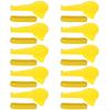 Shophubio 10 Set Yellow Nylon Duck HEADs Inserts for Tire Changer Mount Demount HEADss, Plastic Rim Protector Guards to Prevent Wheel Scraping and view 4