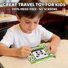 KingletBo Magnetic Drawing Panda Face 2 Pack, Retro Magnetic Doodle Board Travel Toys for Kids Ages 3+, Mess-Free Drawing Game for Road Trip, Airplane & Restaurant, Birthday Gift for Boys & Girls view 2