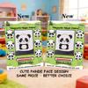 KingletBo Magnetic Drawing Panda Face 2 Pack, Retro Magnetic Doodle Board Travel Toys for Kids Ages 3+, Mess-Free Drawing Game for Road Trip, Airplane & Restaurant, Birthday Gift for Boys & Girls view 3
