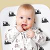 Azeeda 'Bulldozer Silhouette' Baby Burp/Wash Cloth (BC00040523) view 2