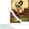 EVRISIGN 1000 Pieces Jigsaw Puzzles for Adults, Vintage Gardening Girl Funny Quote Puzzle, Stress Relief Logical Thinking Training Brain Teaser Puzzle 29.5x19.7 Inch view 2