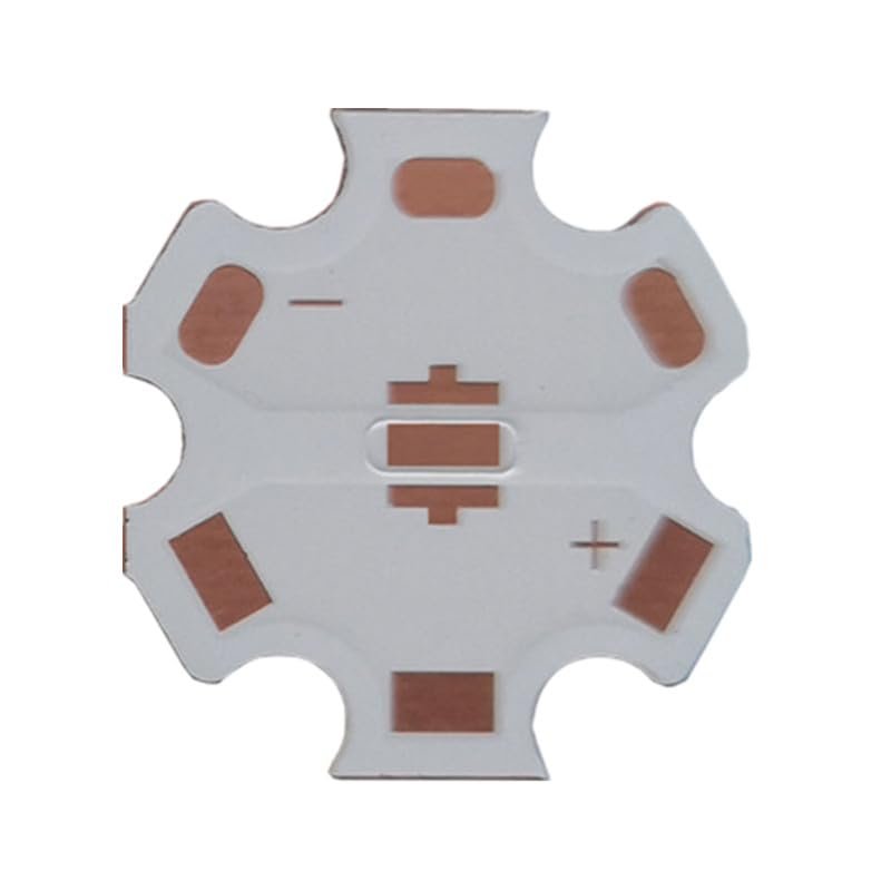 Tools 30pcs 3535 LED Heat Sink Copper Base Plate 3535 LED PCB 20mm for 3w 1w 5W XPE XPG chip Starboard
