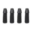 4pcs Shock Dust Covers for 1/8 1/10 Off Road RC Car, Universal Plastic Dust Protection Accessories for Remote Control Vehicle Shocks, Lightweight and Durable Black Organ (48mm) view 1