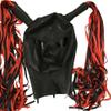 ACBYRUD Latex Hood with Double Latex Wigs for Performance Rubber Mask (XXL) view 2