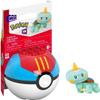 MEGA Pokmon Building Set Pok Ball Figures 6 Pack, Series 18, Chewtle, Fuecoco, Quaxly, Skwovet, Sprigatito, Morpeko, Ages 6+ HWD55-963B view 2