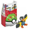 MEGA Pokmon Pok Ball Building Toy Set, Series 23, 6 Packs, Larvitar, Bidoof, Fidough, Finneon, Wattrel, Tinkatink, Ages 6+ FPM00-963P view 3