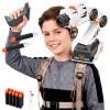 Arnbz Smart Tracking Mechanical Arm Toy, Cool Inductive Robot Arm Tracking Blaster, Shoulder Mounted Robot with Remote Control (10 PCS Soft Bullets) view 1
