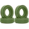 RC Car Toys For 1/24 4pcs High-Density Silicone Wheel Foams 55mm RC Crawler Tire Upgrades Modification Replacement Parts(Green) view 1