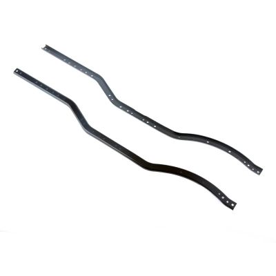 Rc Chassis For Axial For SCX10 II 90046 90047 1/10th Stainless Steel Chassis Frame Rails Set RC Crawler Car Upgrades Accessories Replacement