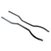 Rc Chassis For Axial For SCX10 II 90046 90047 1/10th Stainless Steel Chassis Frame Rails Set RC Crawler Car Upgrades Accessories Replacement view 2