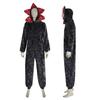 FFNXKLDZSW NXLYDZSW Unisex Cosplay Costumes,Flannel Animal Onesie Sleepwear Costumes for Girl (US, Age, 13 Years, 14 Years, black) view 3