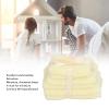 DAN&DRE Miniature Bath Towels, Dollhouse Towel Stack, Small Fabric Accessories for Dollhouse Bathroom 1:12 Scale, Texture, Ideal for Home Decor Items (Yellow) view 3