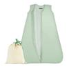 Coco Cuddle 0.5 TOG Summer Baby Sleep Sack, Ultra Soft Bamboo Rayon (Celadon Sage, L (12-18 Months)) view 1