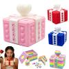 3D Printed Love Annoying Gift Box Prank Screw Puzzle Box Decompression fingertip Toy Valentine's Day Birthday Funny Cash Gift Container view 1