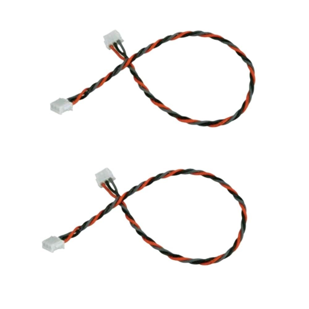 2-Pack 18 cm Satellite Extension Compatible with Spektrum AR6210, AR8000, and AR9020 Receivers