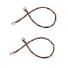 2-Pack 18 cm Satellite Extension Compatible with Spektrum AR6210, AR8000, and AR9020 Receivers view 1