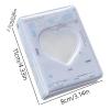 Photocard Binder 4 Set Photocard Holder Book Heart Hollow Photo Card Collector 40 Pockets Waterproof Korean Pop(Mix) view 2