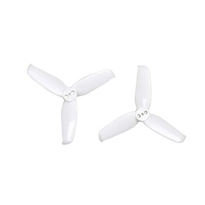 16pcs/8pairs For 2540 2.5x4 .5" 3-impeller Propellers With 1.5mm Mounting Holes, 1105 1106 Motors(2 packs White)